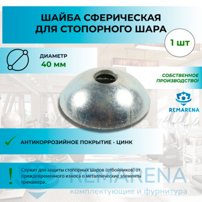 Шайба сферическая