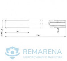 Законцовка Винт М10 (фото 1)